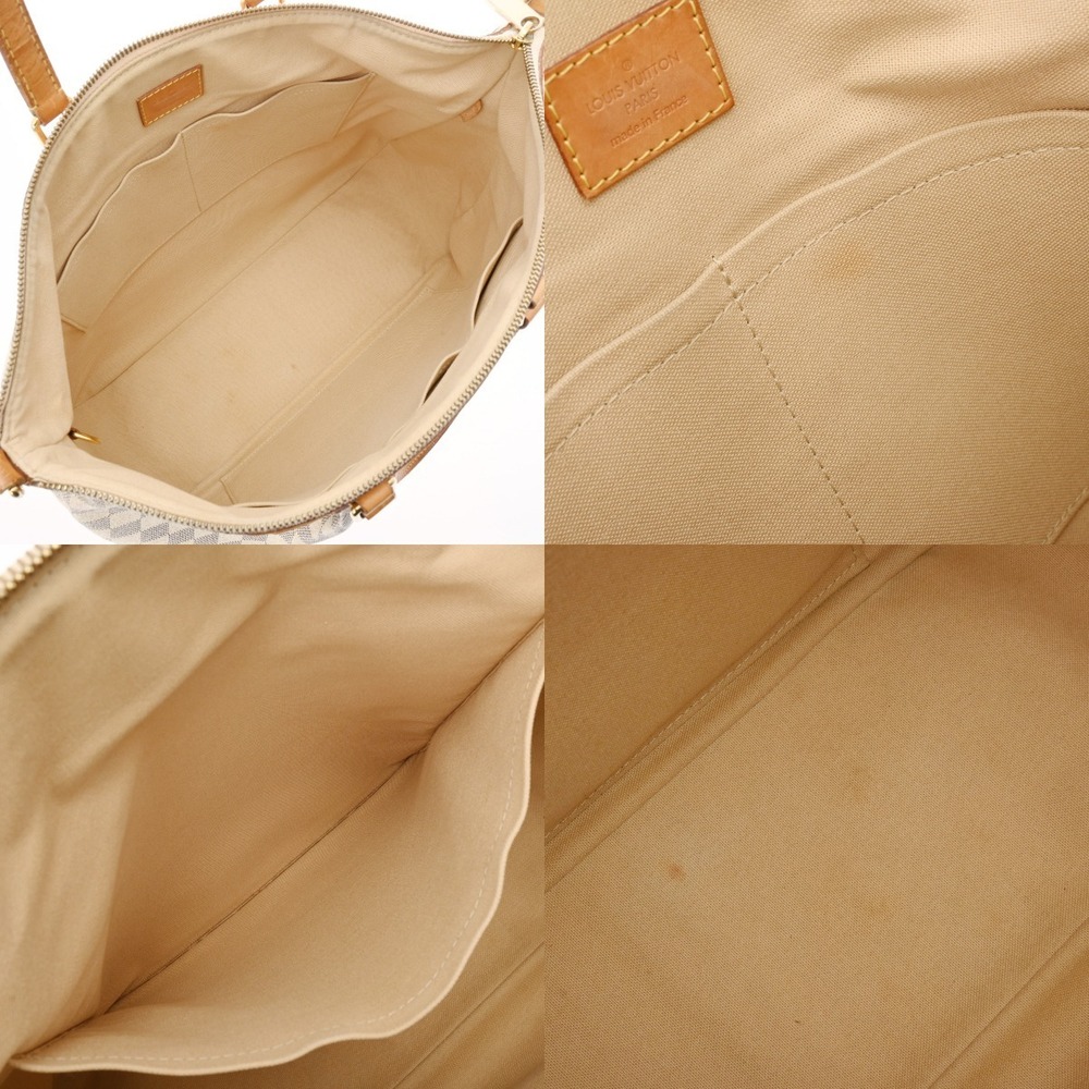 Louis Vuitton Azur Handbag White Damier Syracuse Canvas - Picture 9 of 10